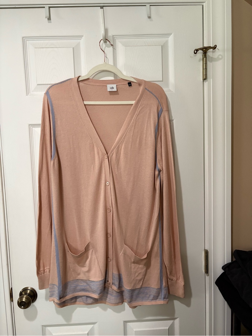 CAbi Blush Pink Knit Top